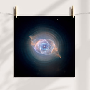 The Cat's Eye Nebula 12x12 Poster
