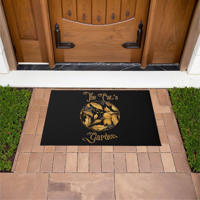 The Cat's Garden  Doormat (Outdoor)