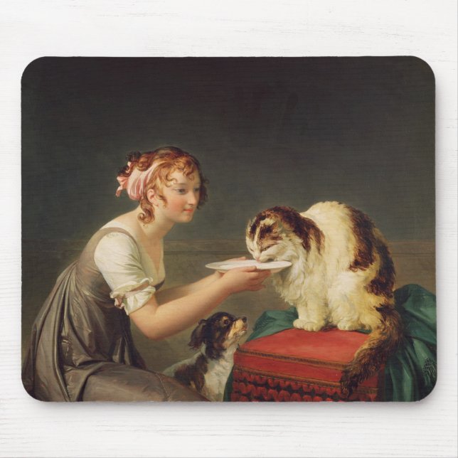 The Cat's Lunch Mouse Pad (Front)