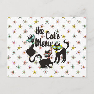 The Cat's Meow Postcard