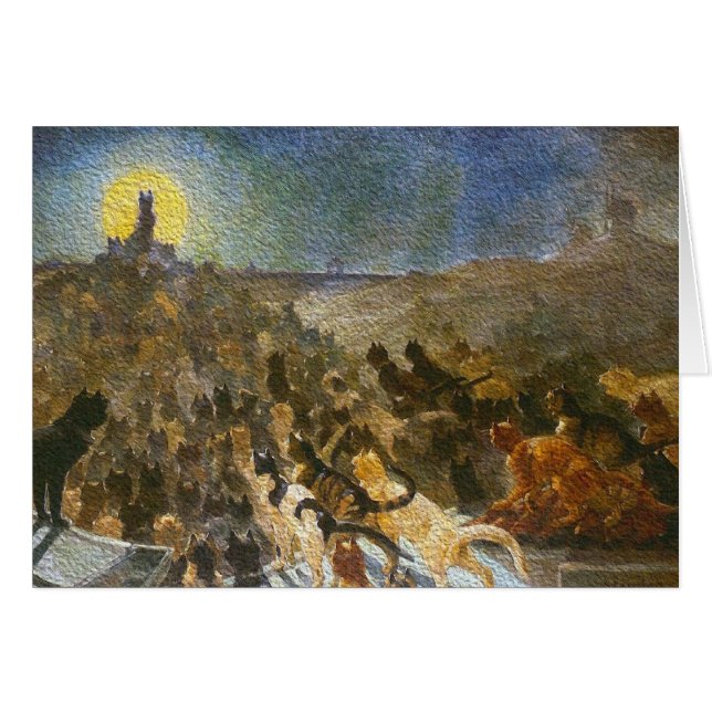 The Cat's Meow - Vintage Art by Théophile Steinlen (Front Horizontal)