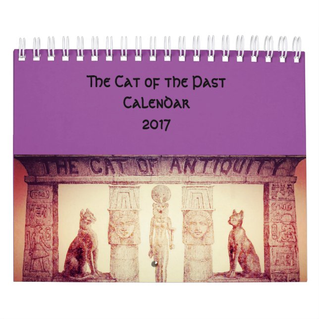 The Cats of the Past Calendar (Cover)