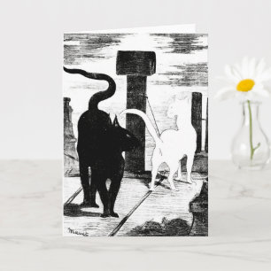 The Cats’ Rendezvous - Édouard Manet - Cat Art Card