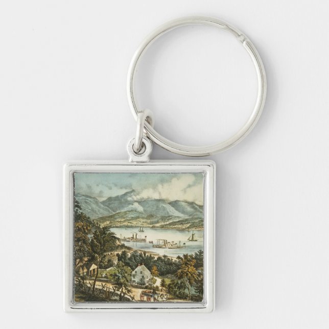 The Catskill Mountains Key Ring (Front)