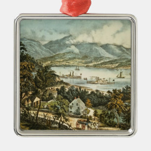 The Catskill Mountains Metal Ornament