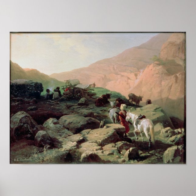 The Caucasus, 1872 Poster (Front)