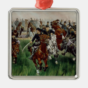 The Cavalry, 1895 Metal Tree Decoration