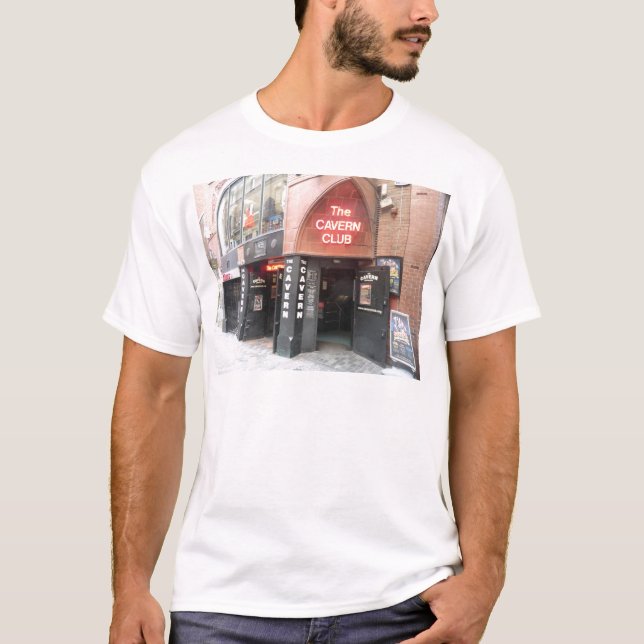 The Cavern Club in Liverpool's Mathew Street T-Shirt (Front)