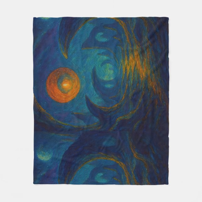 The Cavern Sky Fleece Blanket (Front)