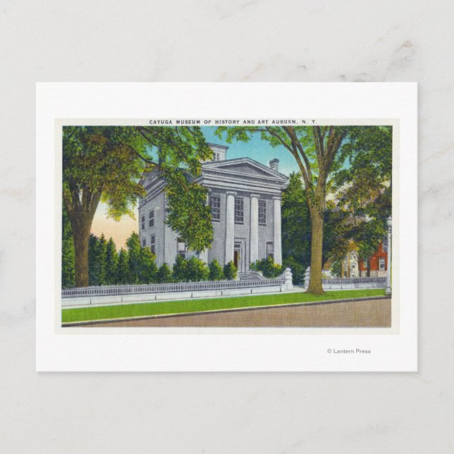 The Cayuga Museum of History and Art Postcard (Front)
