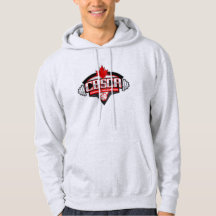 The CBSCA Men's Basic Hooded Sweatshirt Ash