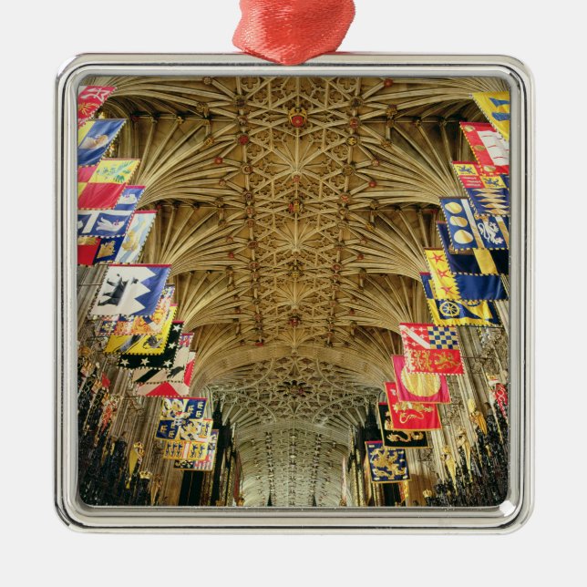 The Ceiling of St. George's Chapel, Windsor Metal Ornament (Front)