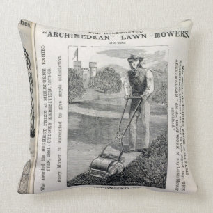 The Celebrated 'Archimedean' Lawn Mowers, from the Cushion