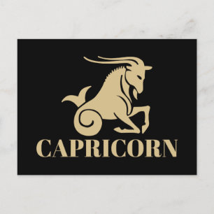 The Celestial Astrology Horoscope Capricorn Sign Postcard