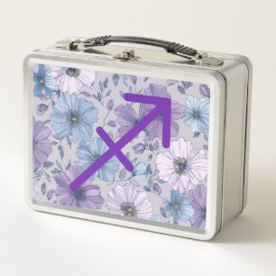 🏹 The Celestial Bloom 🌸Canteen Metal Lunch Box