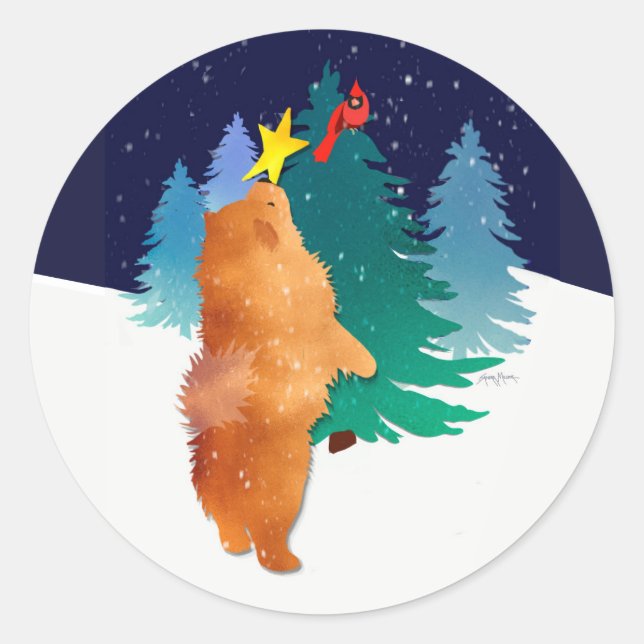 The Celestial Chow stickers (Front)