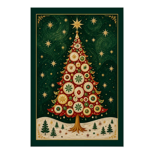 The Celestial Evergreen Poster (Front)
