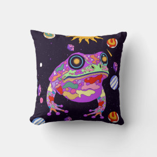 The Celestial Frog Cushion