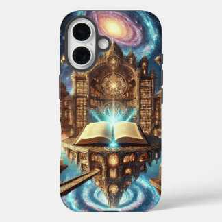 The Celestial Library of Infinite Knowledge iPhone 16 Case