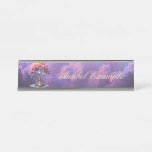 The Celestial Tree of Becoming Desk Name Plate