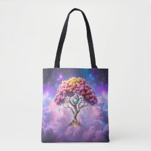 The Celestial Tree of Becoming. Tote Bag