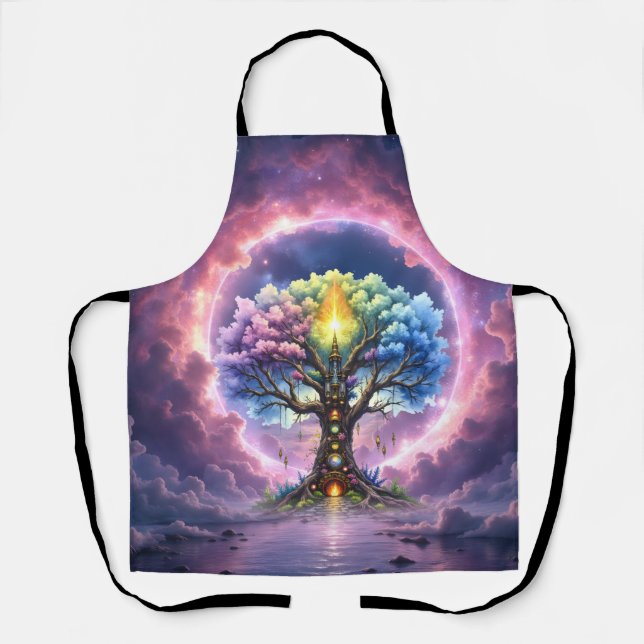 The Celestial Tree of Eternal Realms Apron (Front)