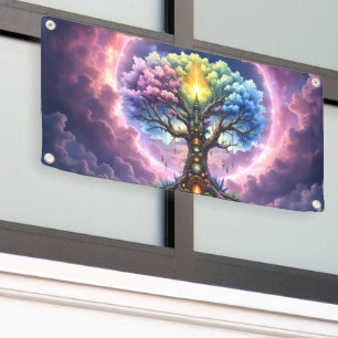 The Celestial Tree of Eternal Realms. Banner