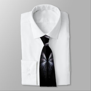 The "Celestial Wings" Premium Abstract Necktie