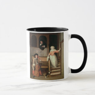 The Cello Player, c.1700 (oil on canvas) Mug
