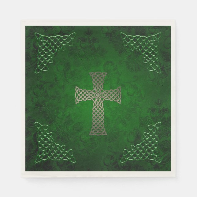 The celtic cross napkin (Front)