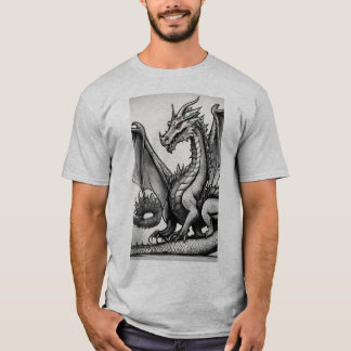 The Celtic Dragon of Ireland: A Futuristic Pop Art T-Shirt