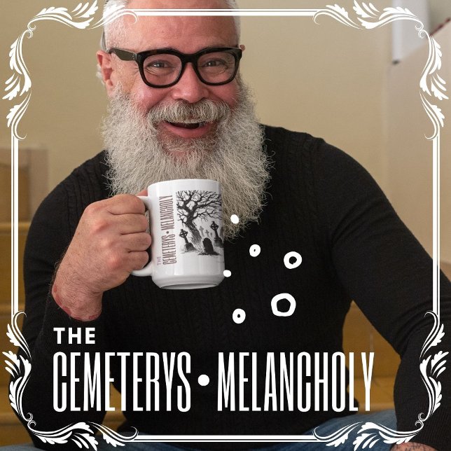 The Cemeterys Melancholy Coffee Mug (The Cemeterys Melancholy cover from The Beekeeper Store)