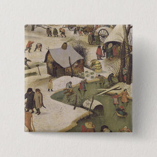 The Census at Bethlehem 15 Cm Square Badge