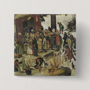 The Census at Bethlehem 2 15 Cm Square Badge