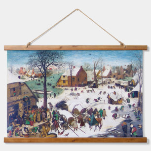 The Census at Bethlehem, Pieter Bruegel Hanging Tapestry