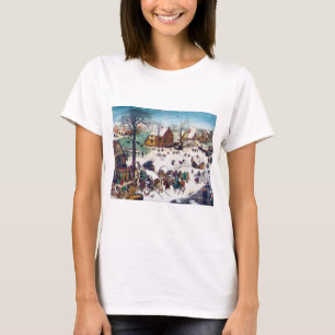 The Census at Bethlehem, Pieter Bruegel T-Shirt