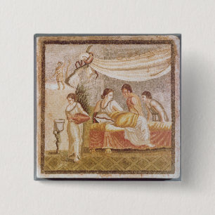 The Centocelle Mosaic 15 Cm Square Badge