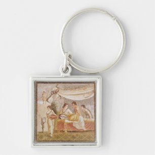 The Centocelle Mosaic Key Ring