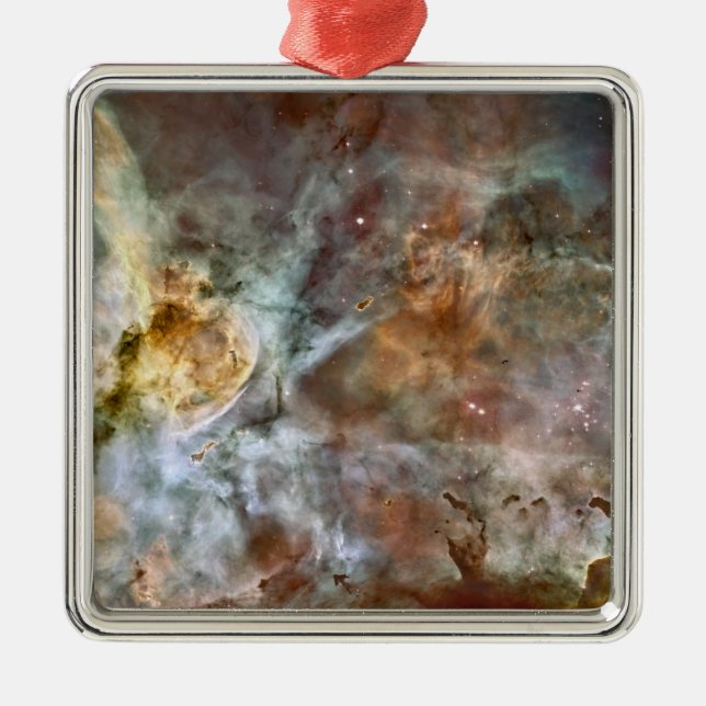 The central region of the Carina Nebula Metal Tree Decoration (Front)