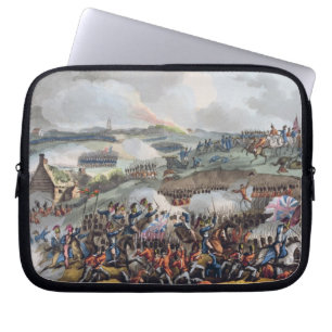 The Centre of the British Army in Action at the Ba Laptop Sleeve