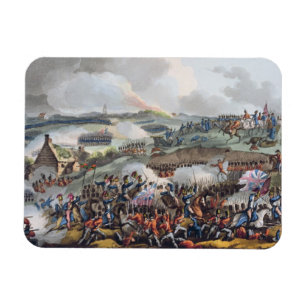 The Centre of the British Army in Action at the Ba Magnet