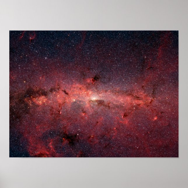 The centre of the Milky Way Galaxy Poster (Front)