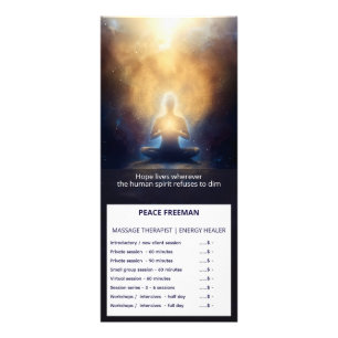 The Centre Within Mindful Stillness Rack Card