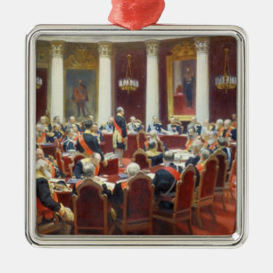 The Ceremonial Sitting of the State Council Metal Ornament