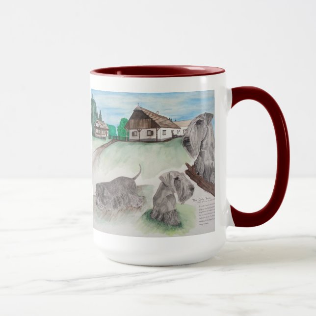 The Cesky Terrier Mug (Right)