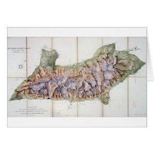 The Chain of Mont Blanc, from an actual survey in