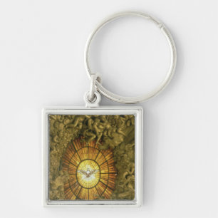 The chair of St.Peter Key Ring