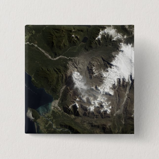 The ChaitÃ¯Â¿Â½n Volcano 15 Cm Square Badge (Front)