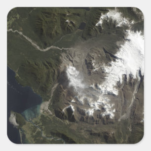 The Chait�n Volcano Square Sticker