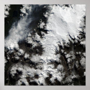 The Chaiten Volcano in Chile Poster